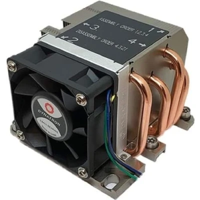 Abbildung von Inter Tech B 13 Prozessor Kühler Computer Kühlkomponenten (Prozessor, Kühler, LGA 3647 (Socket P), Intel® Xeon®, Mehrfarben)