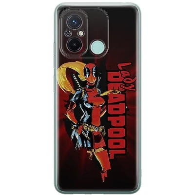 Abbildung von ERT GROUP Handyhülle für Xiaomi REDMI 12C/ 11A Original und offiziell Lizenziertes Marvel Muster Deadpool 009 optimal an die Form des Handy angepasst, hülle aus TPU