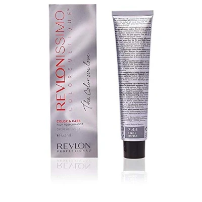 Abbildung von REVLON PROFESSIONAL Revlonissimo Colorsmetique Cremegel Farbe, 7.44, 1er Pack (1 x 60 ml)