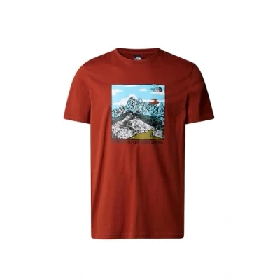 Abbildung von THE NORTH FACE Graphic T Shirt Brandy Brown XL