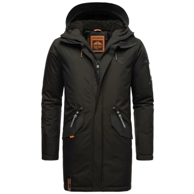 Abbildung von Stone Harbour Wintermantel, Herren, Größe: XL, Black