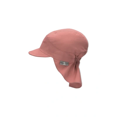 Abbildung von Sterntaler Unisex Kinder Schirmmütze mit Nackenschutz Ohne Bindebänder Sonnenhut, Rosa, 49