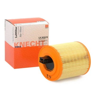 Abbildung von MAHLE ORIGINAL LX 3015/14 Luftfilter 173,0 140 Filtereinsatz VOLKSWAGEN: Caddy 3 Kastenwagen, Golf 4 Variant, OPEL: Astra K Sports Tourer