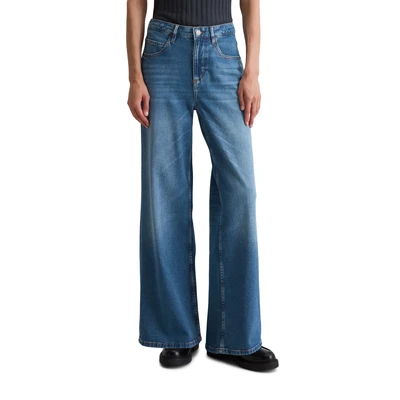 Abbildung von Marc OPolo Weite Jeans &quot;aus Organic Cotton Lyocell Stretch&quot;