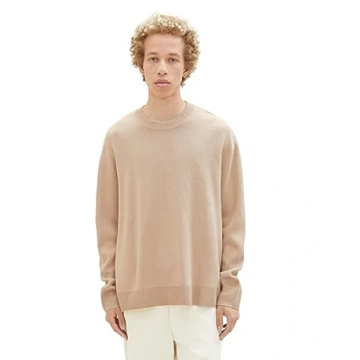 Abbildung von TOM Tailor Denim Sweatshirt, Herren, Größe: Large, Silver ecru