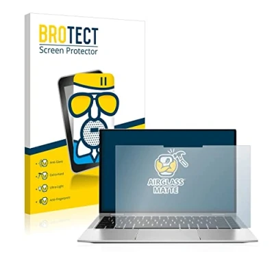 Abbildung von BROTECT Entspiegelungs Schutzglas für HP Elitebook x360 1040 G8 Schutz Folie Panzerfolie Glas Matt [Extrem Kratzfest 9H, Anti Reflex]