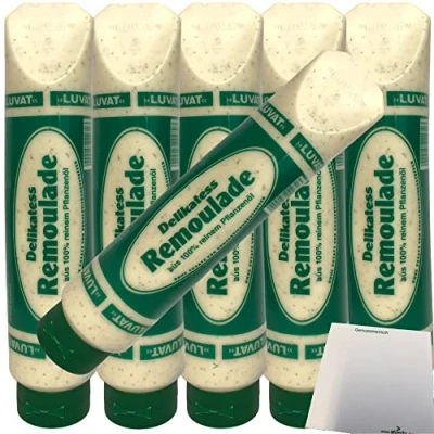 Abbildung von Luvat Delikatess Remoulade 6er Pack (6x875 ml Tube) + usy Block