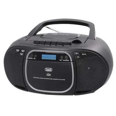 Abbildung von Trevi CMP 576 DAB, DAB+, FM, 87,5 108 Mhz, 174.928 239.200 1,5 W, Blå, Sort
