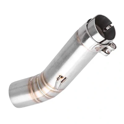 Abbildung von Motorrad Auspuff Mittelrohr, Verbindungsrohr, Mittelrohr Verbindungsstück, Verbindungsstück für Hoongda CBR500R CB500X CBR400R CB400X