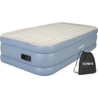 Abbildung von Avenli Luftbett Luftmatratze selbstaufblasend 191 x 99 46 cm, (Luftmatratze für 1 Person), Gästebett mit integrierter Pumpe
