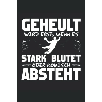 Abbildung von Handball Notizbuch: Notizbuch für Handballer Geschenkidee Handballspieler Handballtrainer 120 Seiten 6x9 Zoll