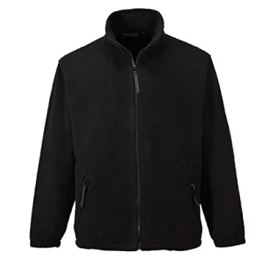 Abbildung von Portwest Argyll warme Fleecejacke, Größe: XXL, Farbe: Schwarz, F400BKRXXL