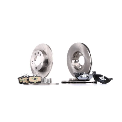 Abbildung von RIDEX 3405B0252 Bremsscheiben und beläge SKODA: Octavia I Schrägheck, Fabia 2 1 Combi, VOLKSWAGEN: Polo IV Schrägheck