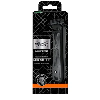 Abbildung von Wilkinson Sword Barber&#039;s Style &#039;Mr Down There&#039; Elektrischer Body Timmer für Männer, Aufladbar