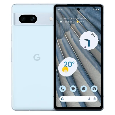Abbildung von Google Pixel 7A 128GB Blau mit freenet Vertrag unbegrenzt telefonieren + 25000 MB 4G