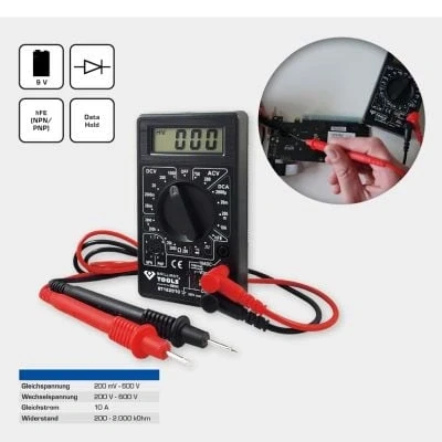 Abbildung von KS TOOLS BT122910 Multimeter