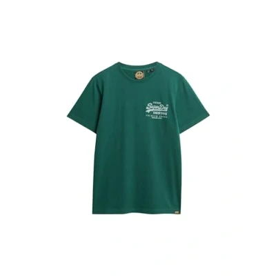 Abbildung von Superdry Tshirt print, Herren, Größe: Small, Bengreen marl