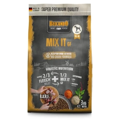 Abbildung von BELCANDO Mix It GF [3 kg] Ergänzungsfutter Trockenfutter für Hunde zur Ergänzung bei Fleischfütterung &amp; Barf