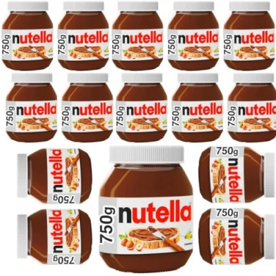 Abbildung von Nuss Nugat Creme Chocolate Spreads Schokoladenaufstriche 750 Gramm x 15 STÜCK