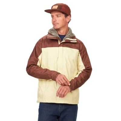 Abbildung von Marmot Herren PreCip Eco Jacket, Wasserdichte Regenjacke, winddichter Regenmantel, atmungsaktiver, faltbarer Hardshell Windbreaker, ideal zum Fahrradfahren &amp; Wandern