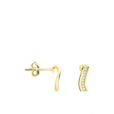 Abbildung von Sofia Milani Ohrringe, Damen, Größe: One Size, Gold coloured