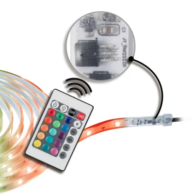 Abbildung von Paulmann LED Streifen SimpLED Outdoor Basisset 5m IP44 13W 45lm/m RGB beschichtet, 1 flammig