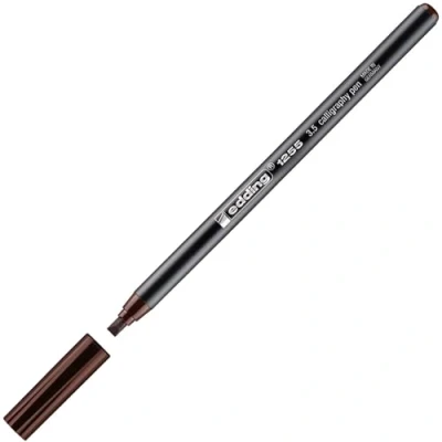 Abbildung von 10 x edding Kalligrafie Stift 1255 3.5mm dunkelbraun