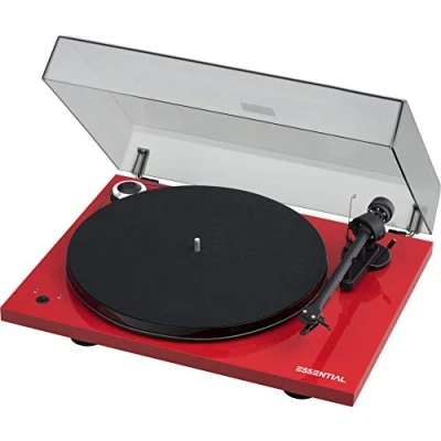 Abbildung von Pro Ject Essential III SB + OM 10 High Gloss Red