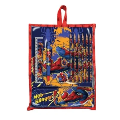 Abbildung von Spider Man Schreibwarenset (12 teilig)