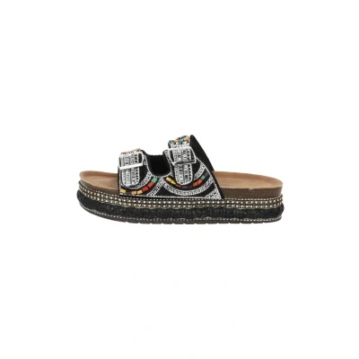 Abbildung von Palado by Sila Sahin Luberos Pantolette flach, Damen, Größe: 37, Schwarz Schuhe
