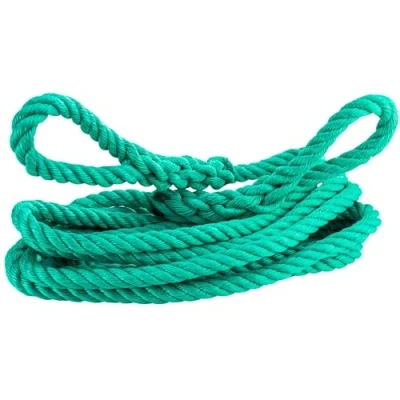 Abbildung von Provence Outillage 01665 Seil aus Polypropylen, mit 2 Schlaufen, 20 mm x 6 m