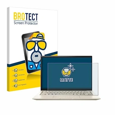 Abbildung von BROTECT Entspiegelungs Schutzfolie für ASUS ZenBook 14X OLED UX3404 Matte Displayschutz Folie, Anti Reflex, Fingerprint