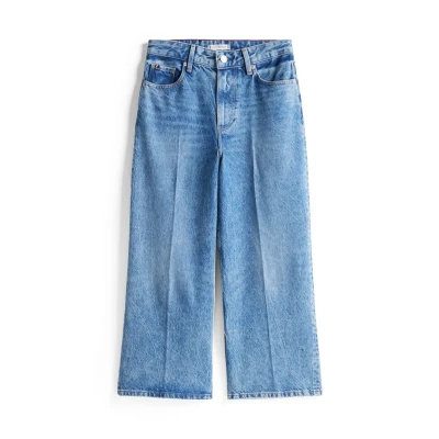 Abbildung von Tommy Hilfiger Damen Jeans Hose Wide Leg High Waist, Blau (Ali), 30W/31L
