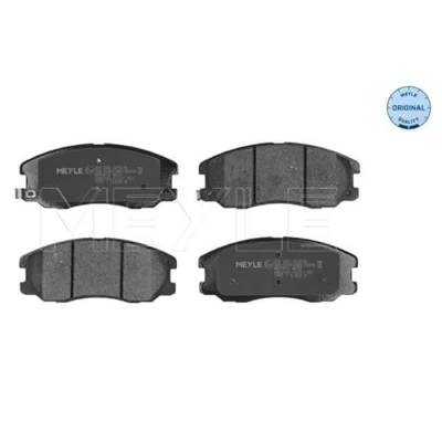 Abbildung von MEYLE 025 245 1016/W Bremsbelagsatz ORIGINAL Quality Vorderachse mit akustischer Verschleißwarnung Anti Quietsch Blech CHEVROLET: Captiva