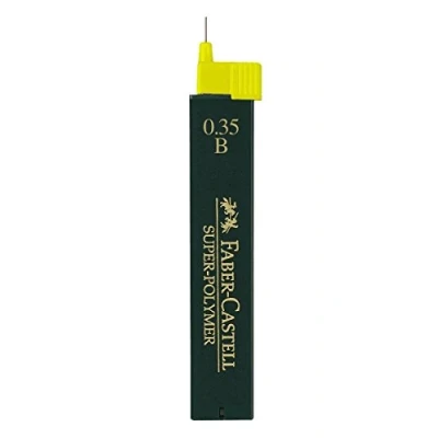 Abbildung von FABER CASTELL Bleistiftminen B 0.35 mm schwarz