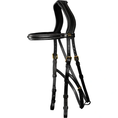 Abbildung von Dyon Zaum Hackamore Schwarz Warmblut