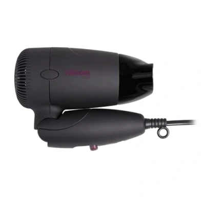 Abbildung von Tristar HD 2359 Reisehaartrockner, Schwarz, Violett, Monochromatisch, Hängeschlaufe, 1,7 m, 1200 W, 120 230 V