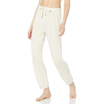 Abbildung von Amazon Essentials Damen Leichte Lounge Joggingpyjamahose aus Terry Frottee (Erhältlich in Übergröße), Gebrochenes Weiß, S