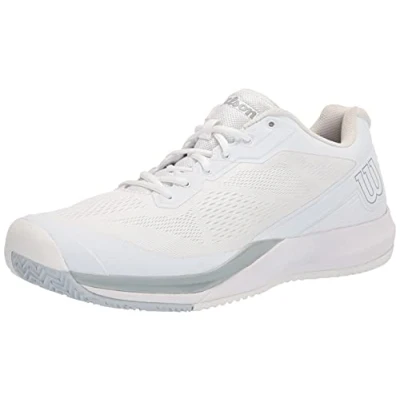 Abbildung von Wilson Rush Pro 3.5 Mens Tennis Shoe White/White/Pearl Blue 41 1/3
