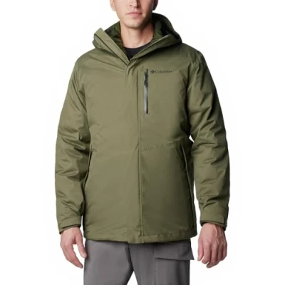 Abbildung von Columbia Herren Oak Harbor Interchange Jacke 3 in 1 Wintermantel, Steingrün, L