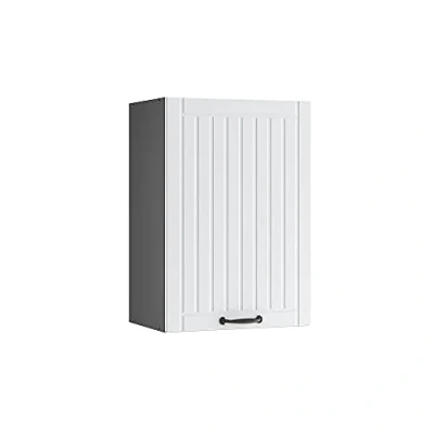 Abbildung von Vicco Hängeschrank Fame Line, Weiß Landhaus/Anthrazit, 50 cm