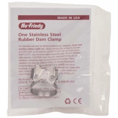 Abbildung von Kofferdam Klammer Satin Steel Figur 13A UK Molaren Stück