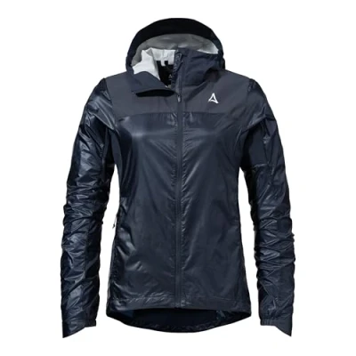 Abbildung von Schöffel Hybrid FLOW Trail Fahrradjacke, Damen, Größe: 40, Blau