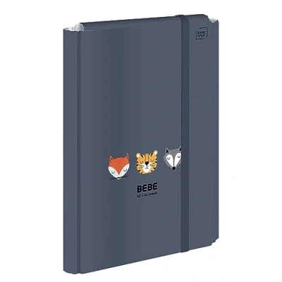 Abbildung von Interdruk A4 File Box for Children Rigid Folder with Elastic Strap Collector&#039;s Band BB Friends Boys