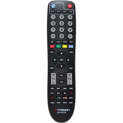 Abbildung von Octagon Original Fernbedienung RCU 03 für SX888 V2 4K Remote Control lernbar Ihr TV passend auch SX87, SX88, SX89, SX887, SX888, SX889, SF8008 Single Twin Combo, SFX6008, SFX6018
