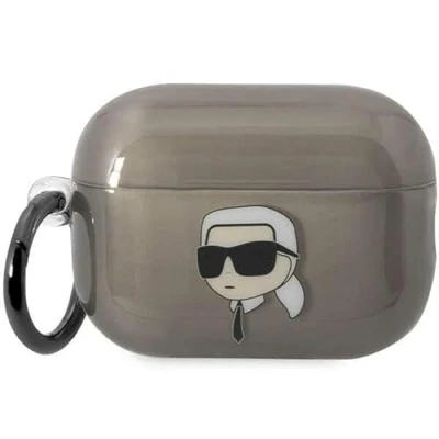 Abbildung von Karl Lagerfeld KKLAP2HNIKTCK Hülle für AirPods Pro 2 Schwarz Ikonik