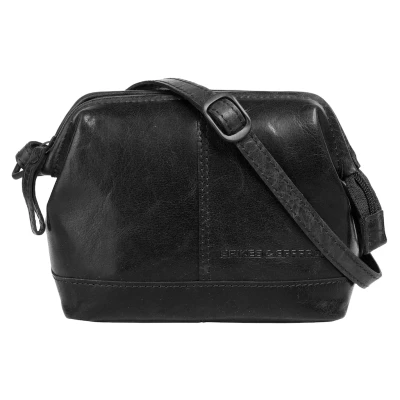 Abbildung von Spikes &amp; Sparrow Leder Crossover Lasso, Schwarz