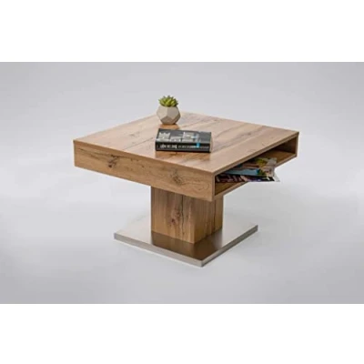 Abbildung von M2 Kollektion Mailand Couchtisch, Holzwerkstoff, Eiche Dekor, 75x45x75