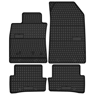 Abbildung von AGCPdirect 1436 Gummi Matten Fußmatten Set für Renault Clio 3 2005 2013