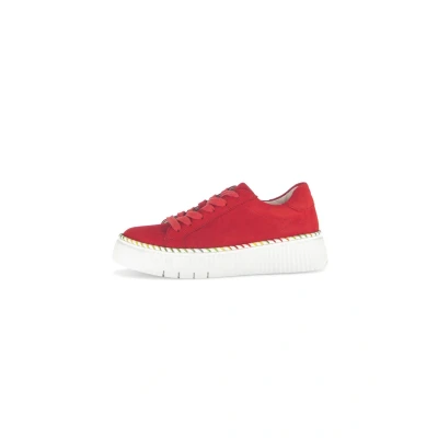 Abbildung von Gabor Damen Low Top Sneaker, Frauen Halbschuhe,Best Fitting,Turnschuhe,Laufschuhe,schnürschuhe,schnürer,dad Shoes,fire (Multi),40 EU / 6.5 UK